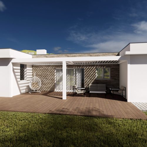 Image of Castelo Branco Living Project, 3D model of the house